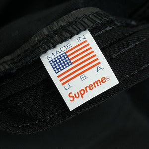 SUPREME シュプリーム 17AW Washed Chino Twill Camp Cap Black キャンプキャップ 黒 Size 【フリー】 【中古品-良い】 20818779