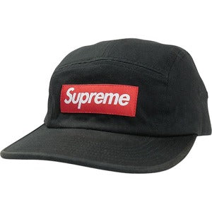 SUPREME シュプリーム 17AW Washed Chino Twill Camp Cap Black キャンプキャップ 黒 Size 【フリー】 【中古品-良い】 20818779