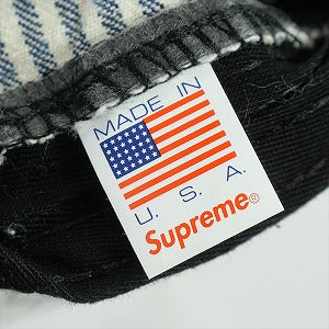 SUPREME シュプリーム 18SS Denim Camp Cap Indigo Stripe キャンプキャップ 青 Size 【フリー】 【中古品-良い】 20818781