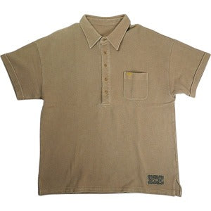 TENDERLOIN テンダーロイン MOSS STITCH POLO KHAKI ポロシャツ カーキ Size 【L】 【中古品-非常に良い】 20818793