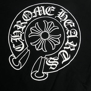 CHROME HEARTS クロム・ハーツ HORSESHOE S/S TEE BLACK Tシャツ 黒 Size 【M】 【新古品・未使用品】 20818817
