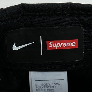 SUPREME シュプリーム ×Nike 25SS Running Hat Black キャップ 黒 Size 【フリー】 【新古品・未使用品】 20818829