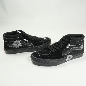 SUPREME シュプリーム ×Vans×Nate Lowman 25SS Skate Grosso Mid Black 日本限定スニーカー 黒 Size 【27.0cm】 【新古品・未使用品】 20818841