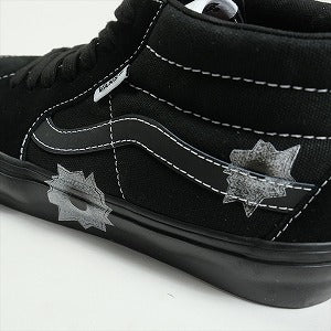 SUPREME シュプリーム ×Vans×Nate Lowman 25SS Skate Grosso Mid Black 日本限定スニーカー 黒 Size 【27.0cm】 【新古品・未使用品】 20818841