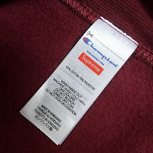 SUPREME シュプリーム ×Champion 25SS Hooded Sweatshirt Cardinal パーカー バーガンディー Size 【L】 【新古品・未使用品】 20818850