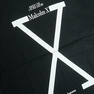 SUPREME シュプリーム ×40 Acres 25SS Malcolm X Tee Black Tシャツ 黒 Size 【L】 【新古品・未使用品】 20818853