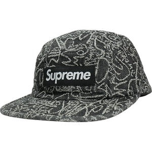 SUPREME シュプリーム 25SS Handwriting Denim Camp Cap Black キャンプキャップ 黒 Size 【フリー】 【新古品・未使用品】 20818864
