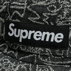 SUPREME シュプリーム 25SS Handwriting Denim Camp Cap Black キャンプキャップ 黒 Size 【フリー】 【新古品・未使用品】 20818864