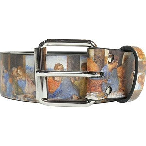 SUPREME シュプリーム 25SS Last Supper Leather Belt Multicolor レザーベルト マルチ Size 【S】 【新古品・未使用品】 20818912