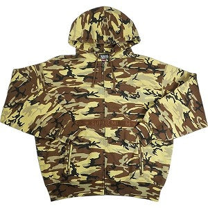 SUPREME シュプリーム ×Marithe + Francois Girbaud 25SS Zip Up Hooded Sweatshirt camo パーカー 茶 Size 【M】 【中古品-非常に良い】 20818913