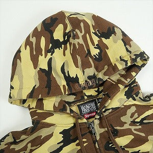 SUPREME シュプリーム ×Marithe + Francois Girbaud 25SS Zip Up Hooded Sweatshirt camo パーカー 茶 Size 【M】 【中古品-非常に良い】 20818913