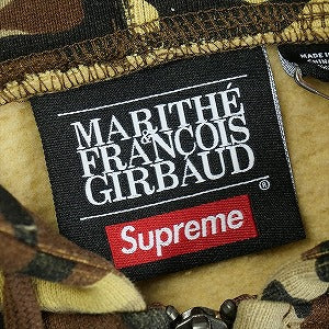 SUPREME シュプリーム ×Marithe + Francois Girbaud 25SS Zip Up Hooded Sweatshirt camo パーカー 茶 Size 【M】 【中古品-非常に良い】 20818913