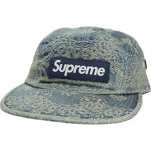 SUPREME シュプリーム 25SS Bandana Jacquard Denim Camp Cap Blue キャンプキャップ 青 Size 【フリー】 【新古品・未使用品】 20818915