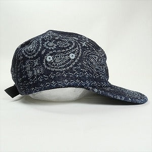 SUPREME シュプリーム 25SS Bandana Jacquard Denim Camp Cap Indigo キャンプキャップ インディゴ Size 【フリー】 【新古品・未使用品】 20818916