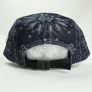 SUPREME シュプリーム 25SS Bandana Jacquard Denim Camp Cap Indigo キャンプキャップ インディゴ Size 【フリー】 【新古品・未使用品】 20818916