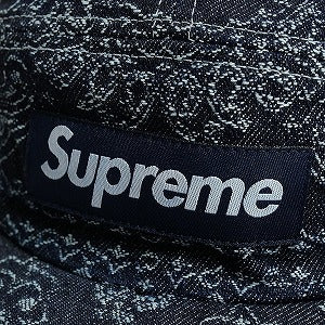 SUPREME シュプリーム 25SS Bandana Jacquard Denim Camp Cap Indigo キャンプキャップ インディゴ Size 【フリー】 【新古品・未使用品】 20818916
