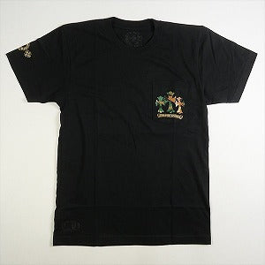 CHROME HEARTS クロム・ハーツ HORSESHOE 3 CEM CRS POCKET T-SHIRT BLACK/CAMO/GOLD Tシャツ 黒 Size 【M】 【新古品・未使用品】 20818937
