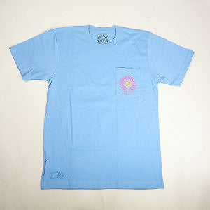 CHROME HEARTS クロム・ハーツ Miami Art Basel Limited Horseshoe Tee Blue Tシャツ 水色 Size 【L】 【新古品・未使用品】 20818939
