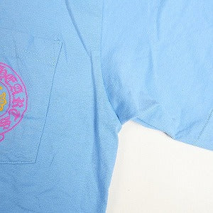 CHROME HEARTS クロム・ハーツ Miami Art Basel Limited Horseshoe Tee Blue Tシャツ 水色 Size 【L】 【新古品・未使用品】 20818939