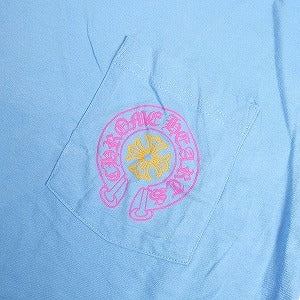 CHROME HEARTS クロム・ハーツ Miami Art Basel Limited Horseshoe Tee Blue Tシャツ 水色 Size 【L】 【新古品・未使用品】 20818939