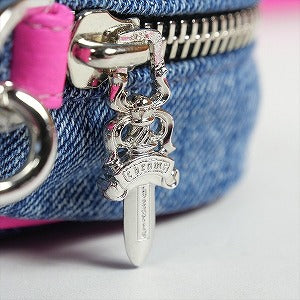CHROME HEARTS クロム・ハーツ TAKA MINI FBRC CEM CRS PTCHS クロスパッチ付きデニムショルダーバッグ インディゴ Size 【フリー】 【新古品・未使用品】 20818944