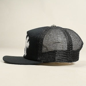 CHROME HEARTS クロム・ハーツ TRUCKER CAP NEW 3 CEM CRS BLACK/WHITE メッシュキャップ 黒 Size 【フリー】 【新古品・未使用品】 20818945