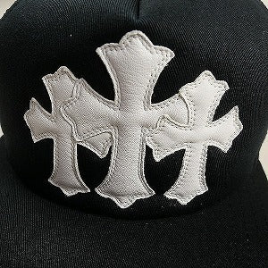 CHROME HEARTS クロム・ハーツ TRUCKER CAP NEW 3 CEM CRS BLACK/WHITE メッシュキャップ 黒 Size 【フリー】 【新古品・未使用品】 20818945