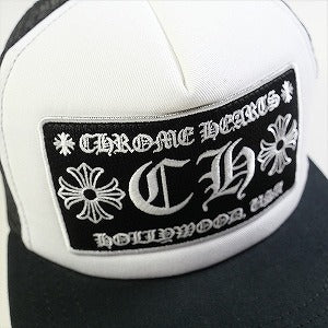CHROME HEARTS クロム・ハーツ CH TRUCKER CAP WHITE/BLACK CHロゴメッシュキャップ 白黒 Size 【フリー】 【新古品・未使用品】 20818952