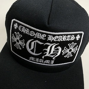 CHROME HEARTS クロム・ハーツ MIAMI TRUCKER CAP BLACK マイアミ限定メッシュキャップ 黒 Size 【フリー】 【新古品・未使用品】 20818954