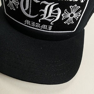 CHROME HEARTS クロム・ハーツ MIAMI TRUCKER CAP BLACK マイアミ限定メッシュキャップ 黒 Size 【フリー】 【新古品・未使用品】 20818954