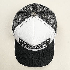 CHROME HEARTS クロム・ハーツ TRUCKER CAP WHITE/BLACK FUCKロゴメッシュキャップ 白黒 Size 【フリー】 【新古品・未使用品】 20818955