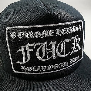 CHROME HEARTS クロム・ハーツ TRUCKER CAP BLACK FUCKロゴメッシュキャップ 黒 Size 【フリー】 【新古品・未使用品】 20818956