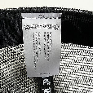 CHROME HEARTS クロム・ハーツ TRUCKER CAP BLACK FUCKロゴメッシュキャップ 黒 Size 【フリー】 【新古品・未使用品】 20818957