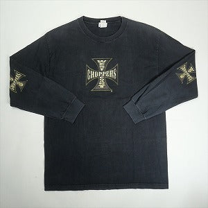 VINTAGE ヴィンテージ West Coast Choppers Iron Cross LS Tee ロンT 黒 Size 【L】 【中古品-良い】 20818969