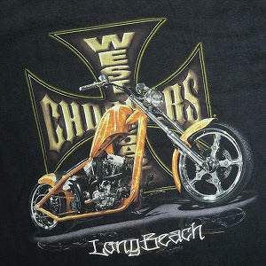 VINTAGE ヴィンテージ West Coast Choppers Iron Cross LS Tee ロンT 黒 Size 【L】 【中古品-良い】 20818969