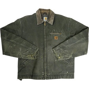 VINTAGE ヴィンテージ Carhartt Detroit Jacket Tall Feded Moss Green デトロイトジャケット オリーブ Size 【L】 【中古品-良い】 20818972