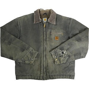 VINTAGE ヴィンテージ Carhartt Detroit Jacket Tall Feded Black デトロイトジャケット 黒 Size 【L】 【中古品-良い】 20818974