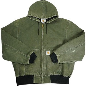 VINTAGE ヴィンテージ Carhartt Active Jacket Feded Moss Green アクティブジャケット オリーブ Size 【M相当】 【中古品-良い】 20818977