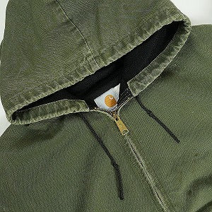 VINTAGE ヴィンテージ Carhartt Active Jacket Feded Moss Green アクティブジャケット オリーブ Size 【M相当】 【中古品-良い】 20818977