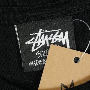 STUSSY ステューシー 25SS WORLD TOUR TEE BLACK Tシャツ 黒 Size 【M】 【新古品・未使用品】 20818991