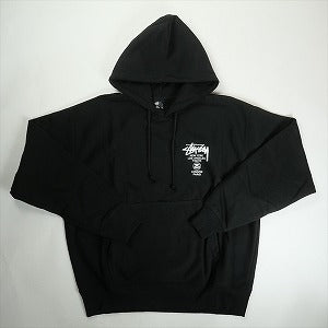 STUSSY ステューシー 25SS WORLD TOUR HOODIE BLACK パーカー 黒 Size 【S】 【新古品・未使用品】 20818997