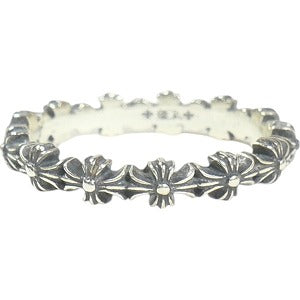 CHROME HEARTS クロム・ハーツ TINY E CH PLS BAND RING SILVER リング 銀 Size 【9】 【新古品・未使用品】 20819007