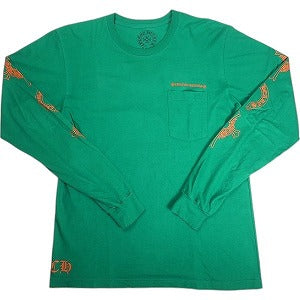 CHROME HEARTS クロム・ハーツ Horseshoe L/S Tee Green ロンT 緑 Size 【L】 【中古品-良い】 20819010