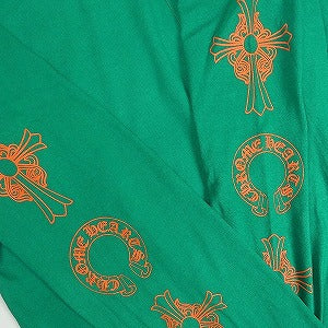 CHROME HEARTS クロム・ハーツ Horseshoe L/S Tee Green ロンT 緑 Size 【L】 【中古品-良い】 20819010