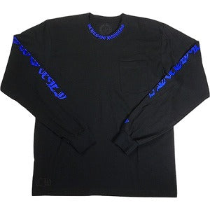 CHROME HEARTS クロム・ハーツ オンライン限定 1988 LONG SLEEVE BLACK/BLUE ロンT 黒 Size 【XL】 【新古品・未使用品】 20819012