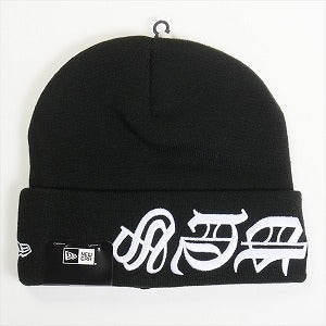 SUPREME シュプリーム 25SS New Era Blackletter Beanie Black ビーニー 黒 Size 【フリー】 【新古品・未使用品】 20819020