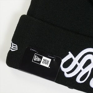 SUPREME シュプリーム 25SS New Era Blackletter Beanie Black ビーニー 黒 Size 【フリー】 【新古品・未使用品】 20819020