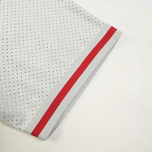 SUPREME シュプリーム 24SS Ultrasuede Mesh Baseball Jersey Grey ベースボールジャージ 灰 Size 【L】 【新古品・未使用品】 20819022