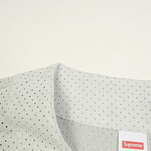 SUPREME シュプリーム 24SS Ultrasuede Mesh Baseball Jersey Grey ベースボールジャージ 灰 Size 【L】 【新古品・未使用品】 20819022