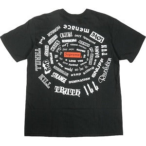 SUPREME シュプリーム 21SS Spiral Tee Black Tシャツ 黒 Size 【M】 【新古品・未使用品】 20819033